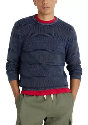 Stonewashed Crewneck Sweater by Nautica