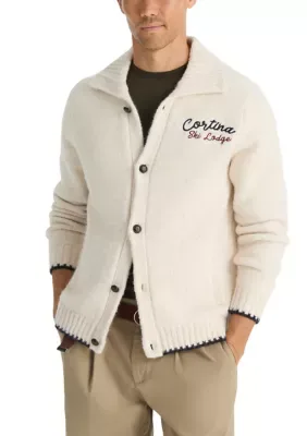 Ski Lodge Cardigan Sweater by Nautica