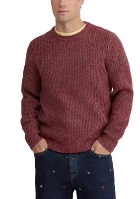 Textured Donegal Crewneck Sweater by Nautica