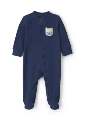 Footed Thermal Sleep & Play Pajama by Carter's