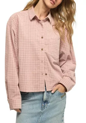 Cropped Corduroy Shirt by Lucky Brand