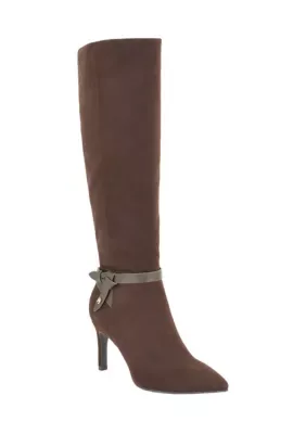 Jolay2 Suede Dress Boots by Tommy Hilfiger