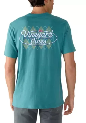 Golf Argyle Short Sleeve Graphic T-Shirt by Vineyard Vines