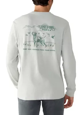 Marsh Dogs Long Sleeve Graphic T-Shirt by Vineyard Vines