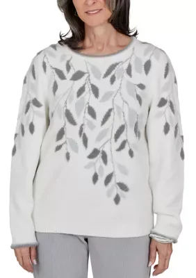Vail Falling Leaves Sweater by Alfred Dunner