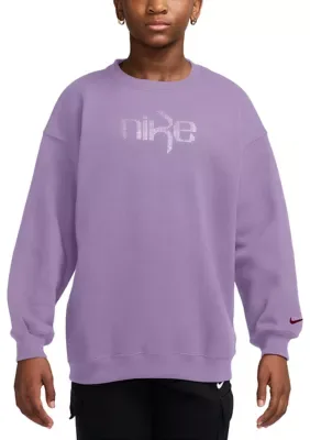 Oversized Crew-Neck Sweatshirt by Nike
