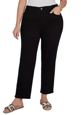 Slim Straight Jeans by Ruby Rd