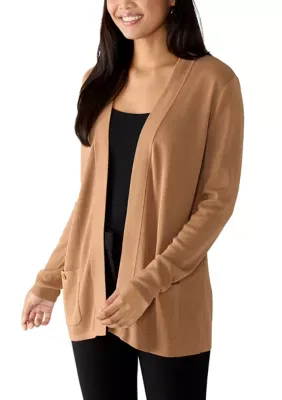 Malibu Cardigan Kissing Front by Anne Klein