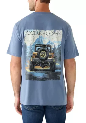 Ocean + Coast Short Sleeve Car Graphic T-Shirt by Ocean  Coast