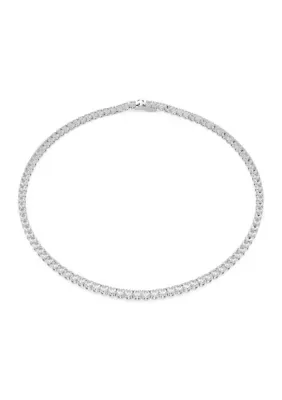 Matrix Tennis Necklace, 19 In by Swarovski