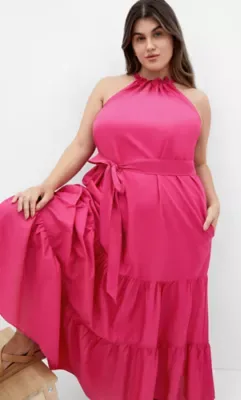 Kiana Halter Maxi Dress