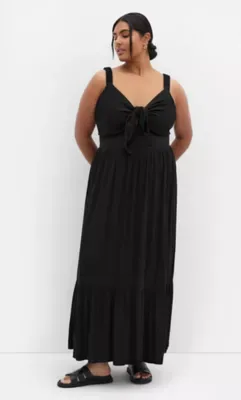 Vacay V Neck Maxi Dress by City Chic