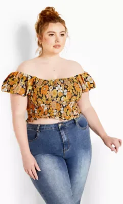 Naomi Top by City Chic