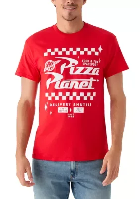 Short Sleeve Pizza Planet Graphic T-Shirt by Disney