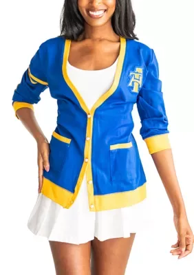 NC A&T Aggies Varsity Cardigan by Sacred Heart Collection
