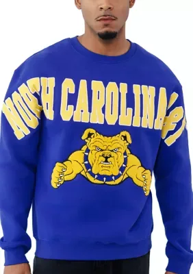 NCAA NC A&T Aggies Graphic Crew Sweatshirt by Shc Collegiate Collection
