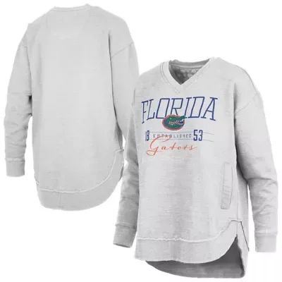 NCAA Florida Gators Marcus East Hall Poncho V-Neck Sweatshirt by Pressbox