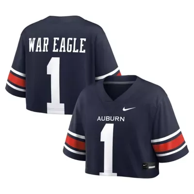 NCAA Nike Auburn Tigers Game Crop Top Jersey by Nike
