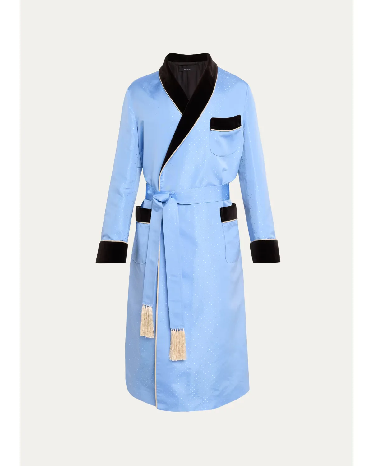 Silk Jacquard Shawl Robe by Tom Ford