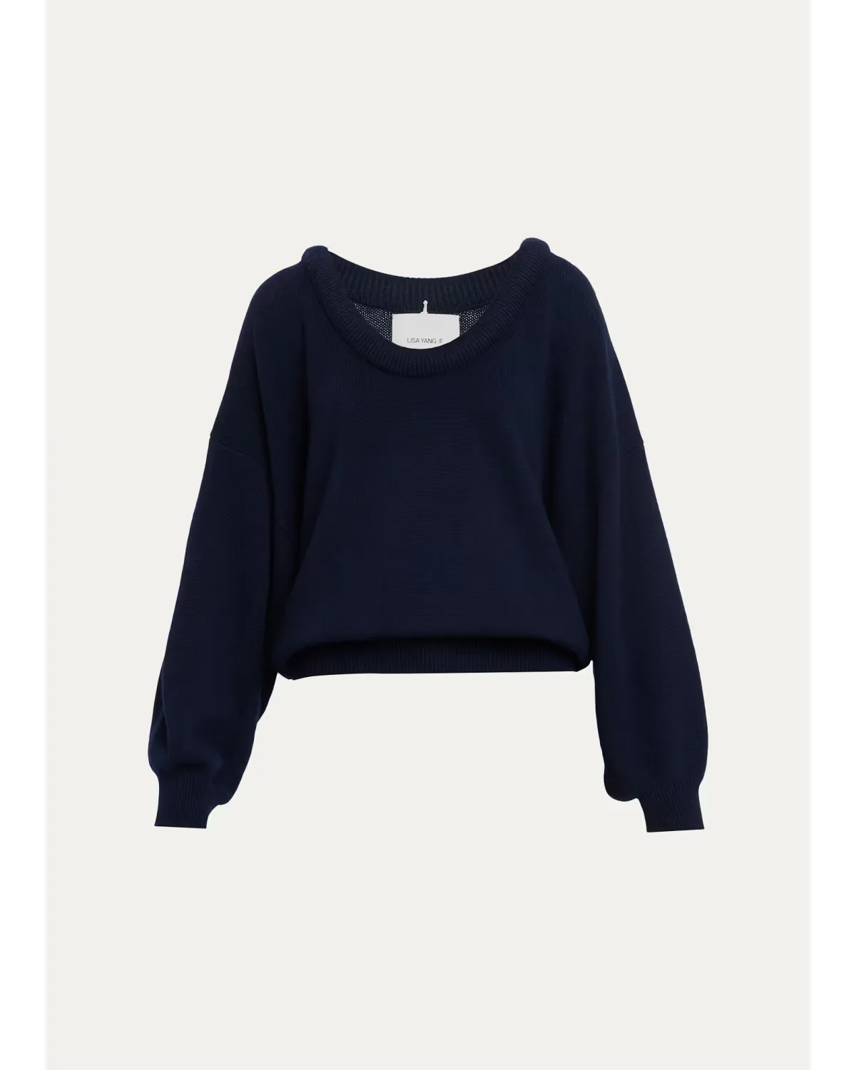 Doria Scoop-Neck Cashmere Sweater by Lisa Yang