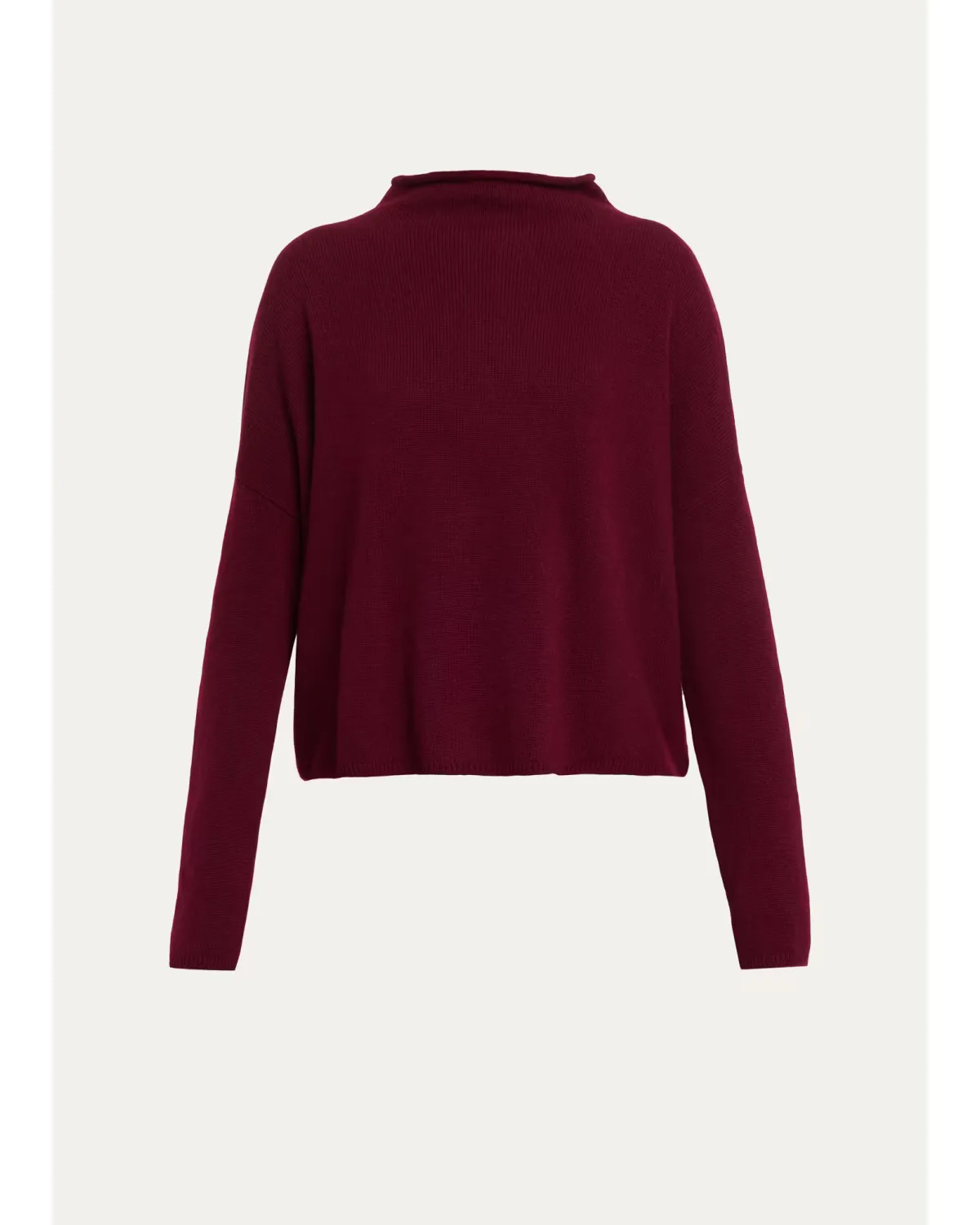 Sandy Mock-Neck Cashmere Sweater