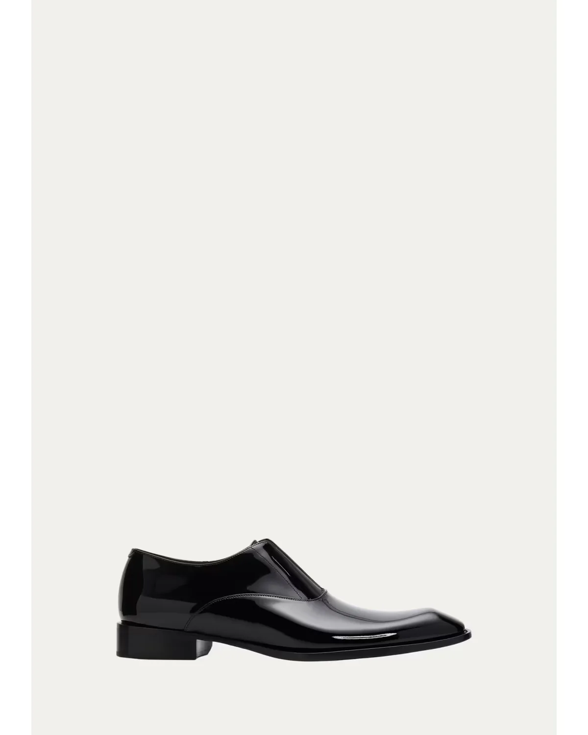 Milton Patent Leather Slip-On Oxfords by Saint Laurent