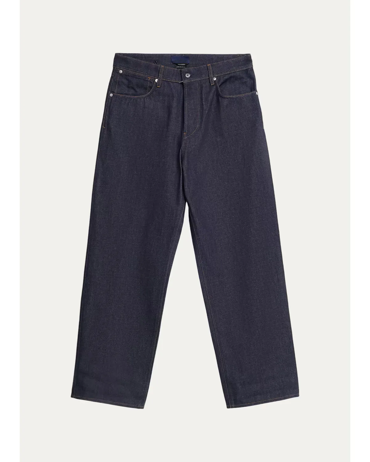 Indigo Denim Relaxed Straight-Fit Jeans by Stone Island