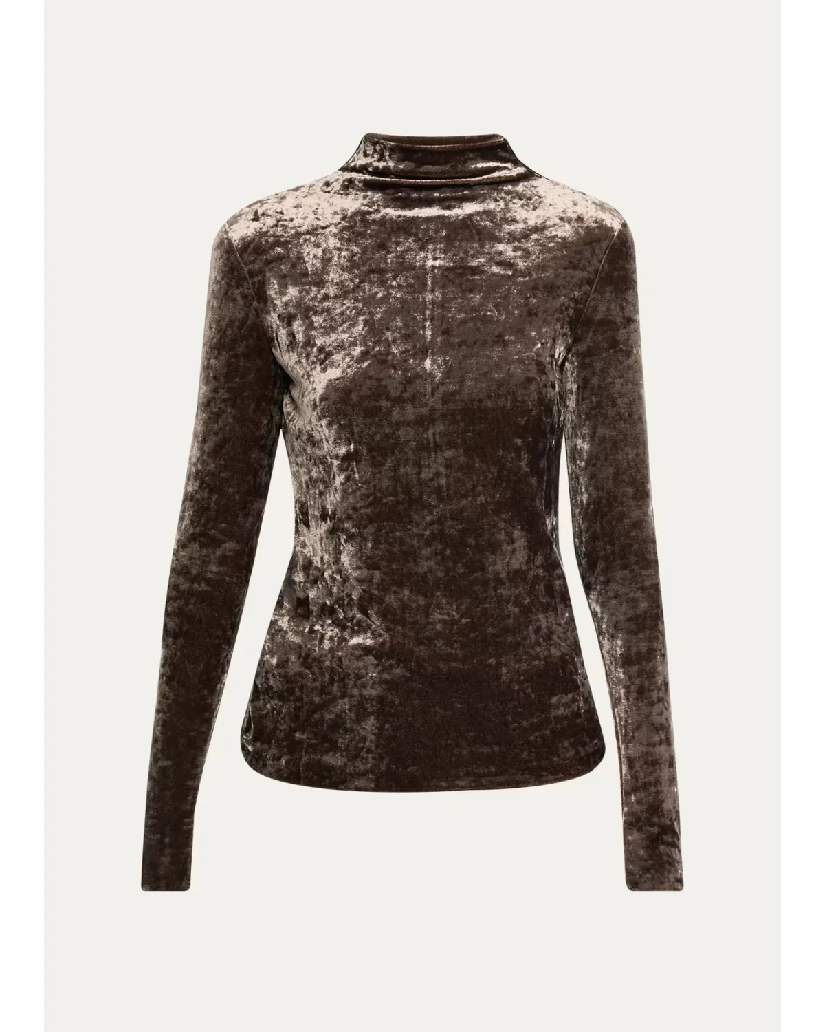 Ilene Velour Mockneck Top by Ralph Lauren