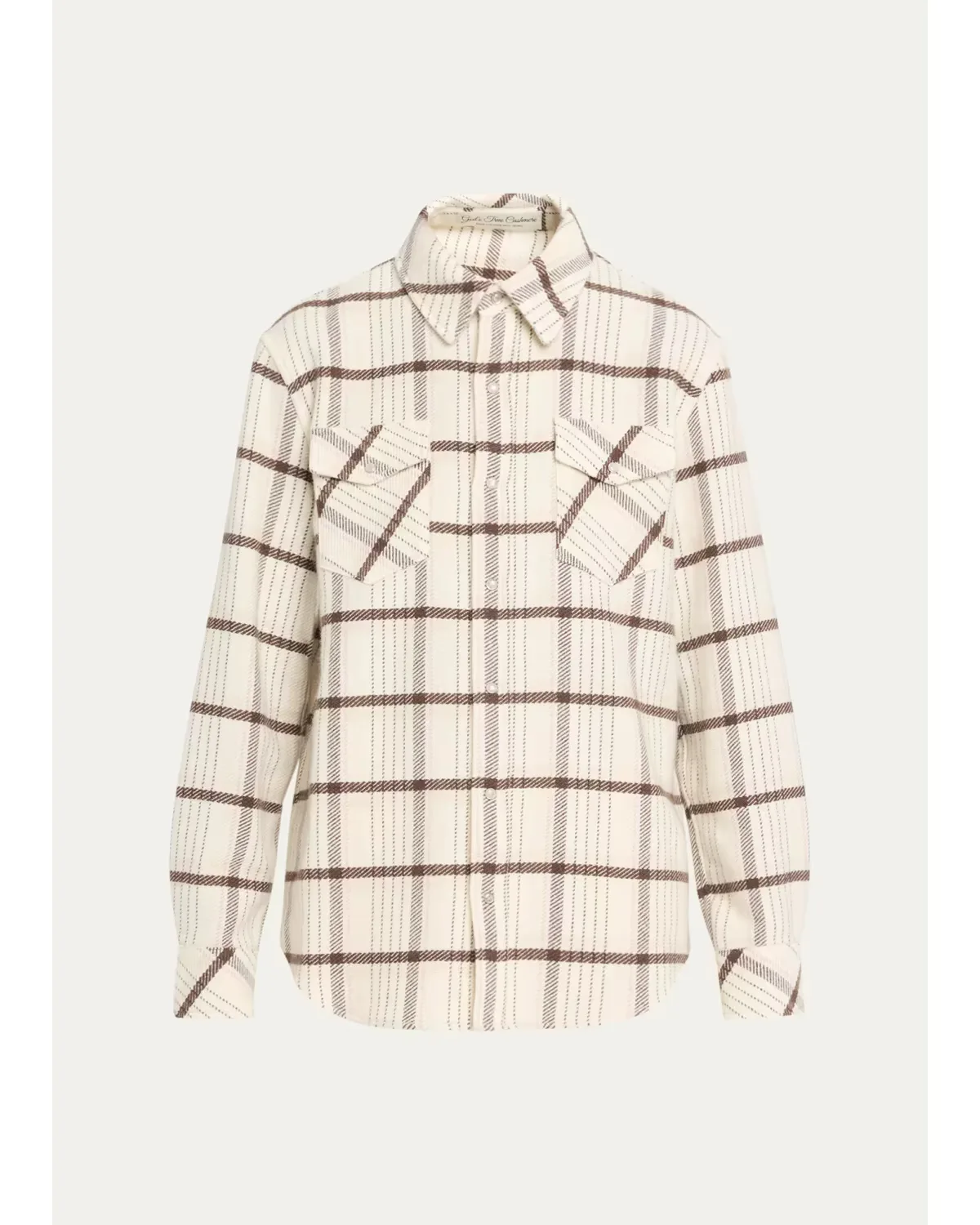 Expedition Plaid Cashmere Shirt