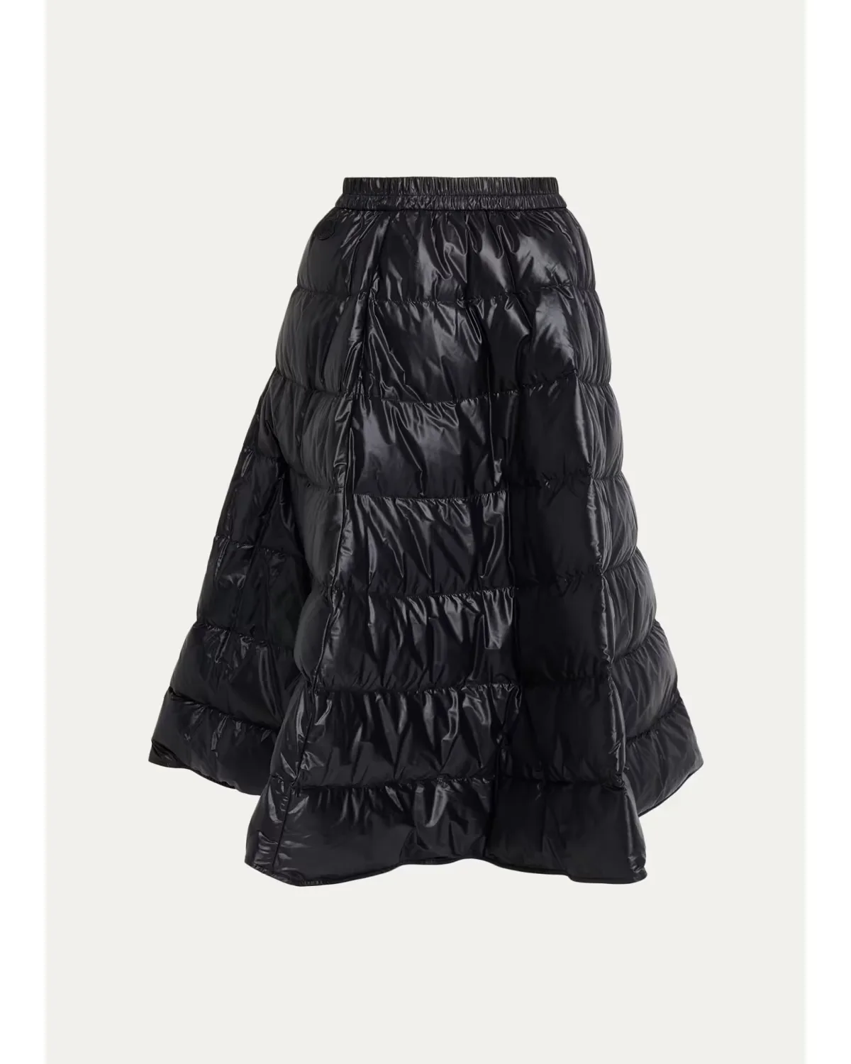 Nylon A-Line Puffer Skirt by Moncler