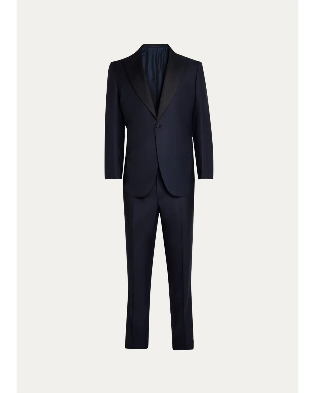 150s Wool Grosgrain Tuxedo by Cesare Attolini