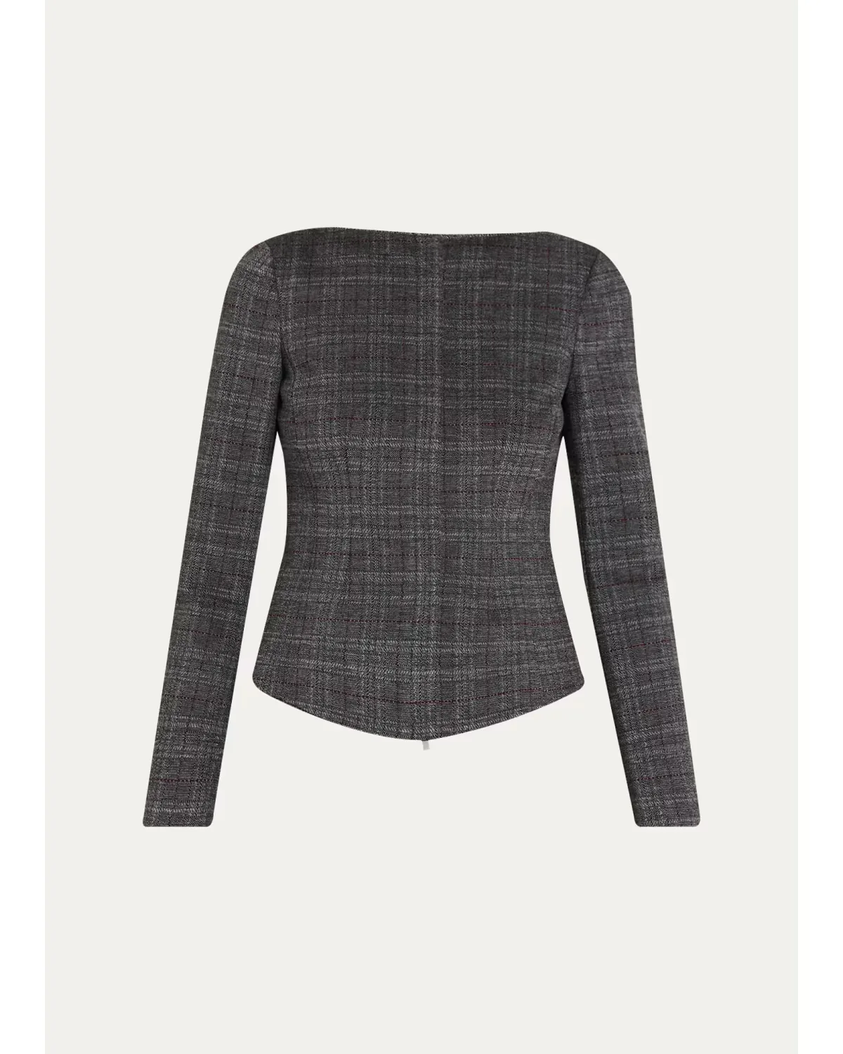 Plaid Tweed Jacket by Theory