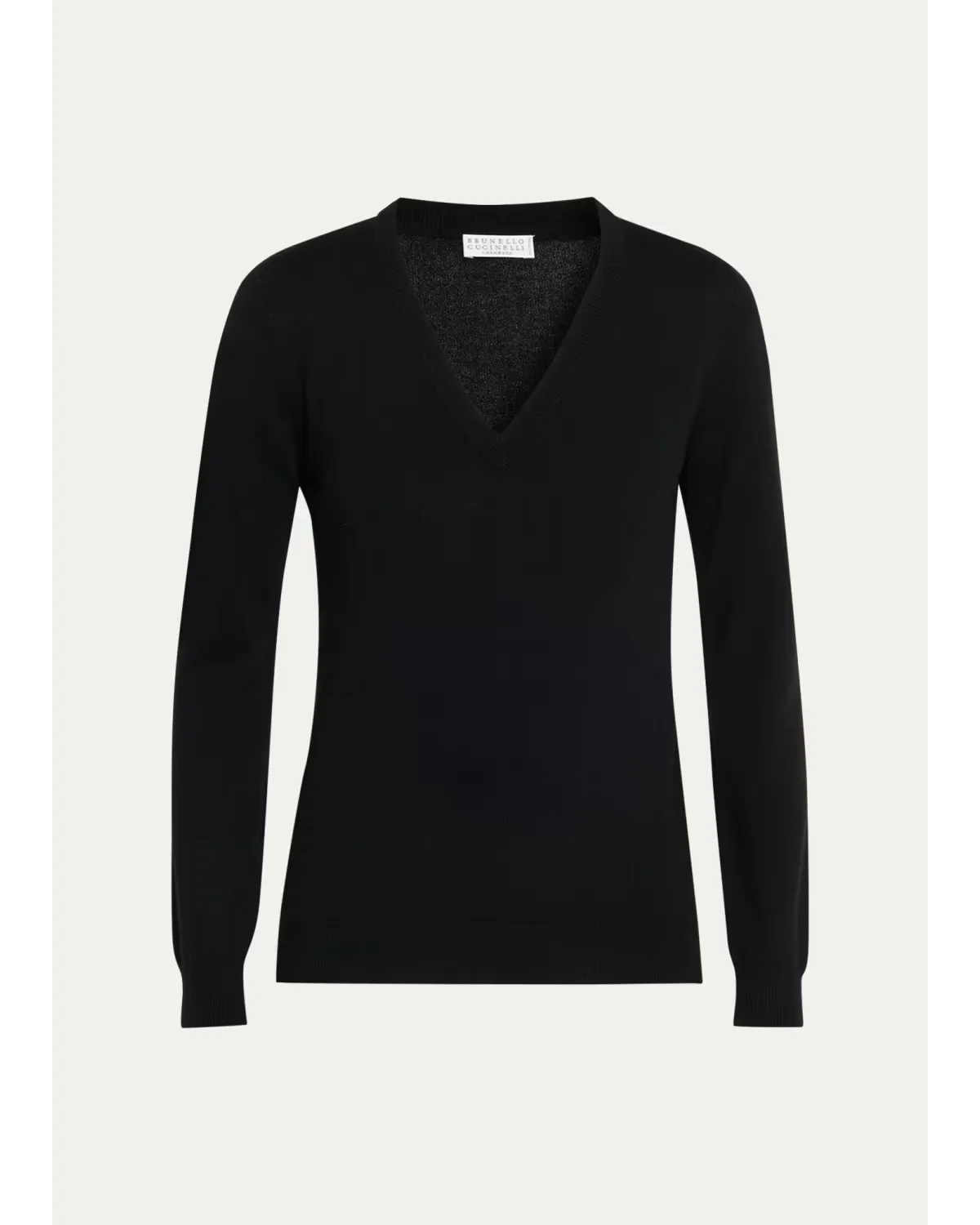 V-Neck Cashmere Sweater by Brunello Cucinelli