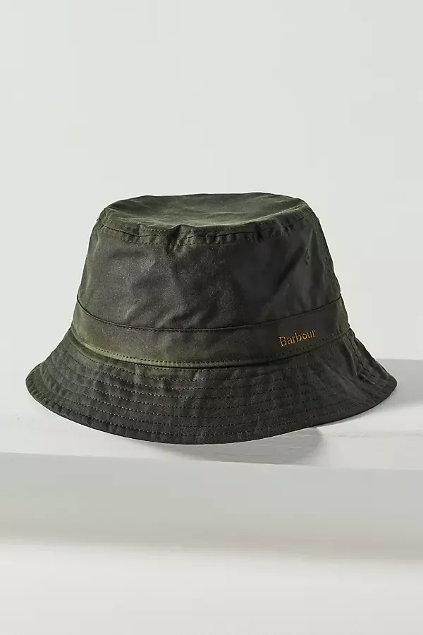 Belsay Waxed 100% Cotton Bucket Hat by Barbour