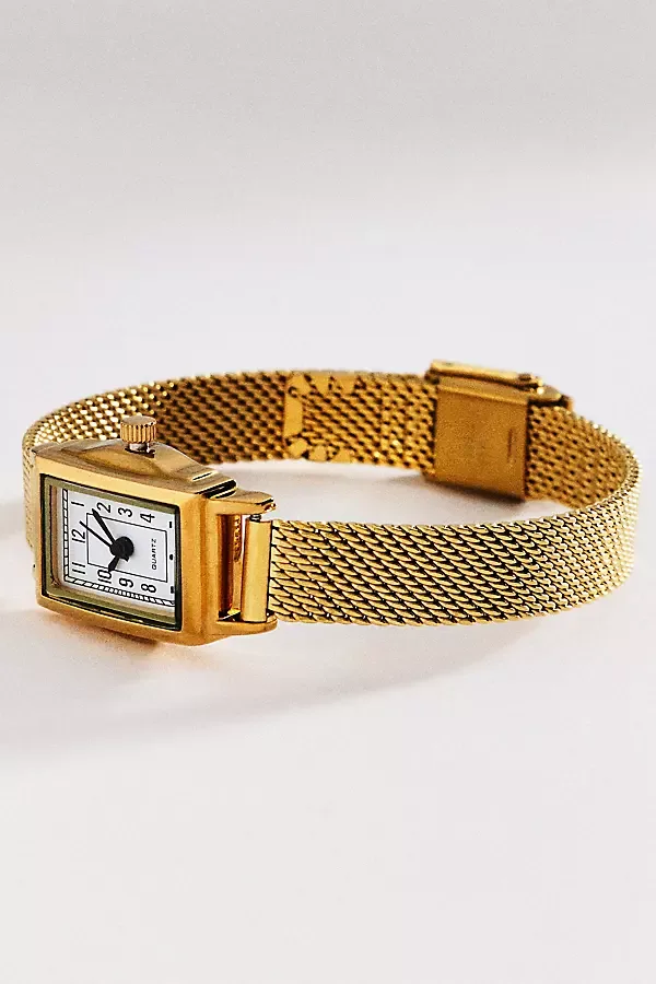 Petite Rectangle Watch by Viva Time Corp.