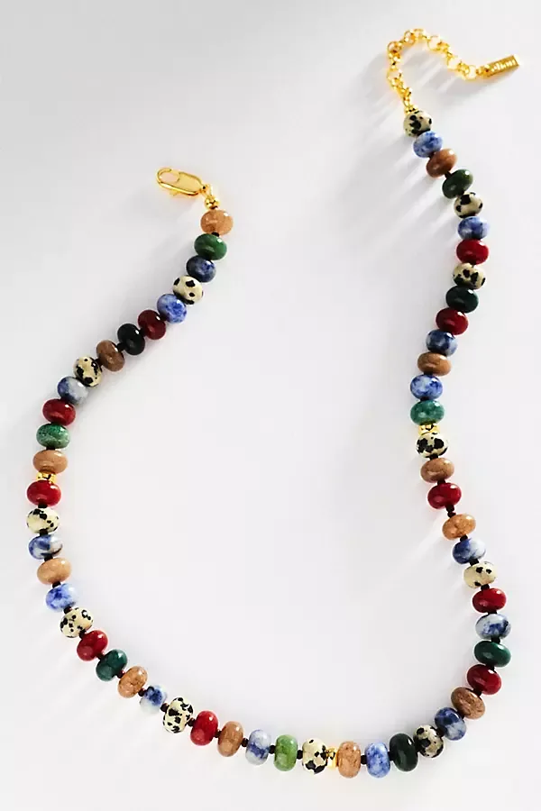 Diero Beaded Necklace by Eliou