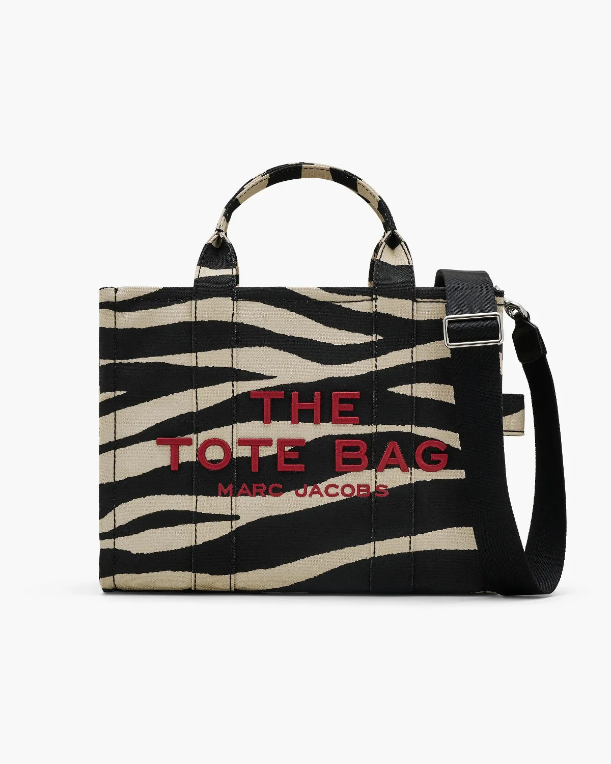 The Zebra Canvas Medium Tote Bag by Marc Jacobs