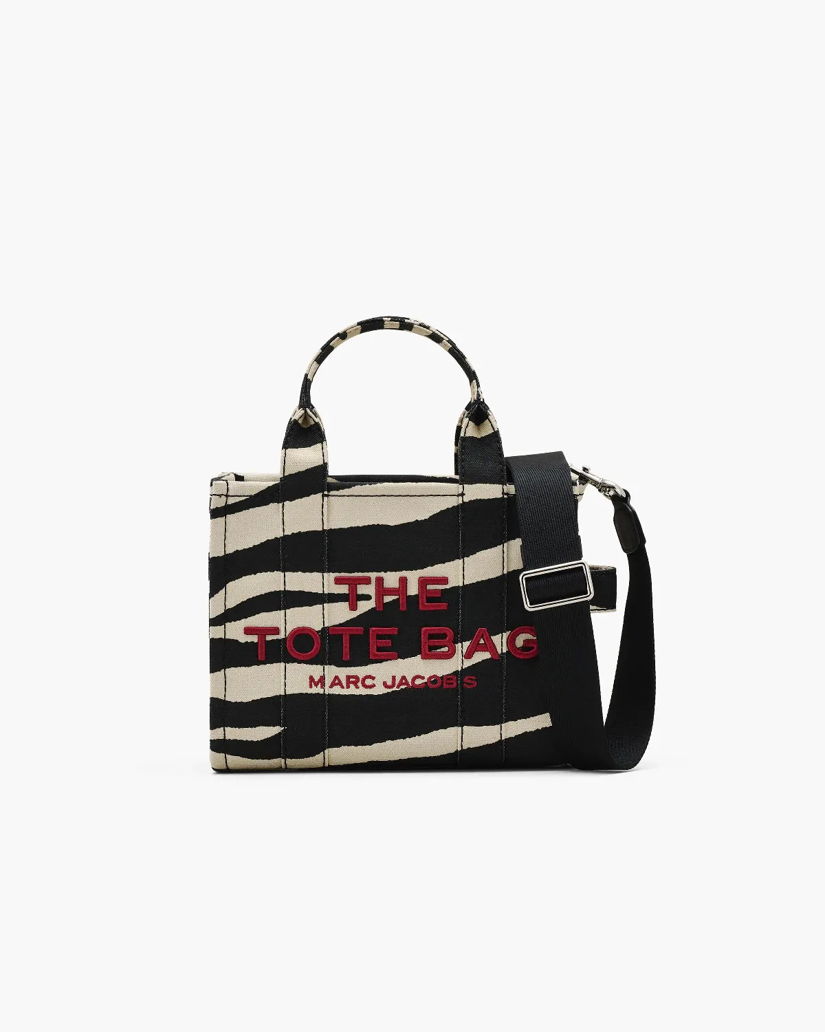 The Zebra Canvas Small Tote Bag by Marc Jacobs
