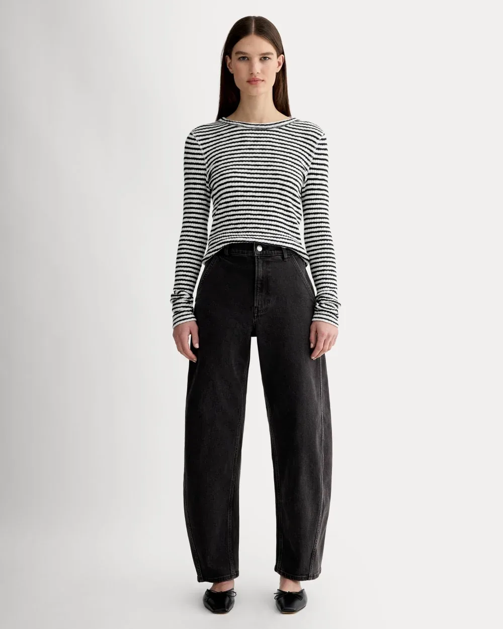 Way-High Twist Curve Jean, Cotton by Everlane
