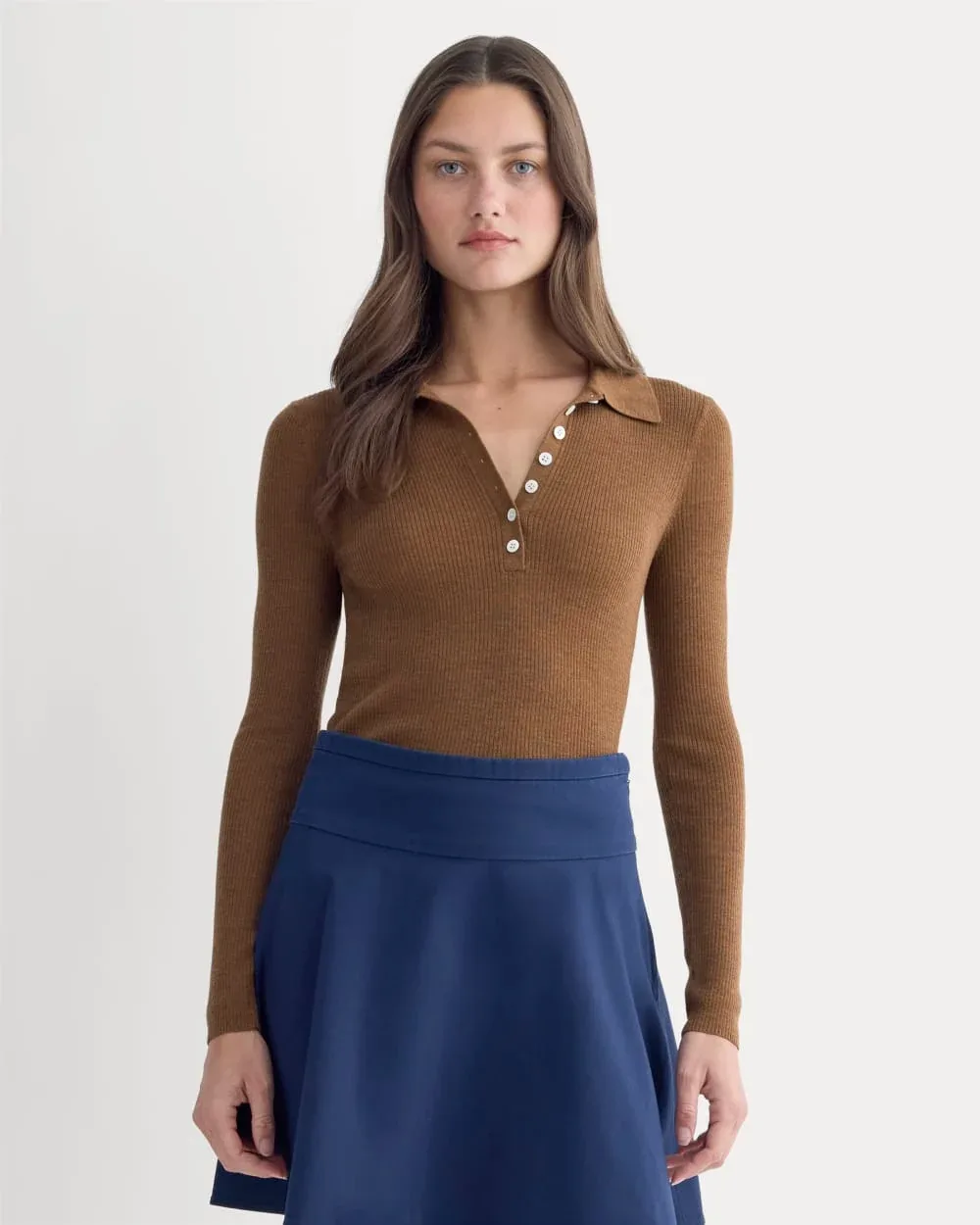 Polo Sweater, Ultrasoft Merino by Everlane