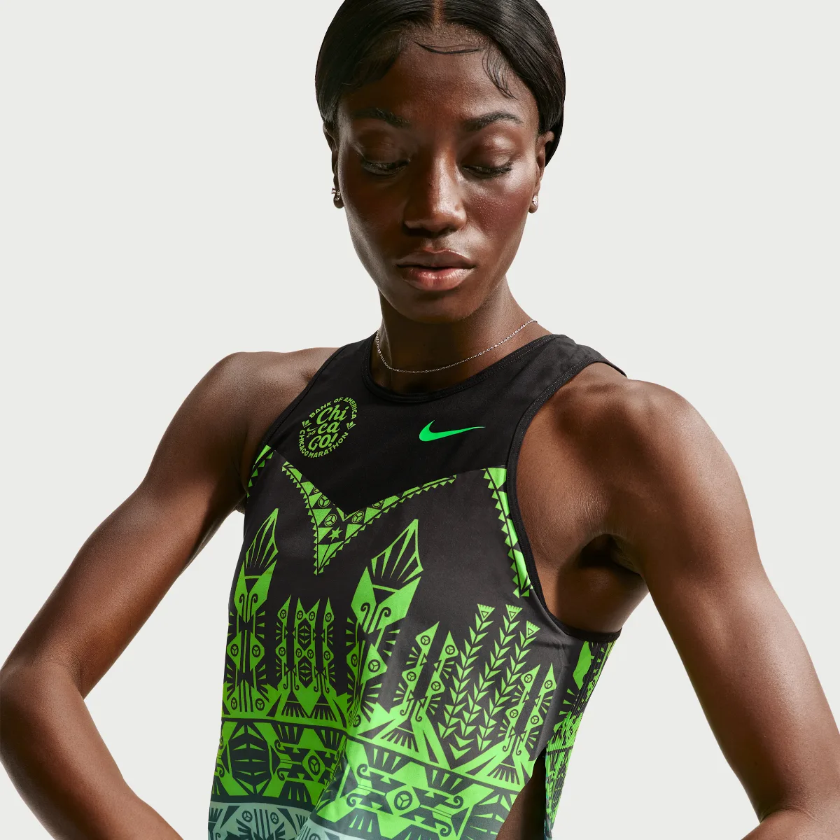 Nike AeroSwift Dri-FIT ADV Cropped Running Tank Top by Nike