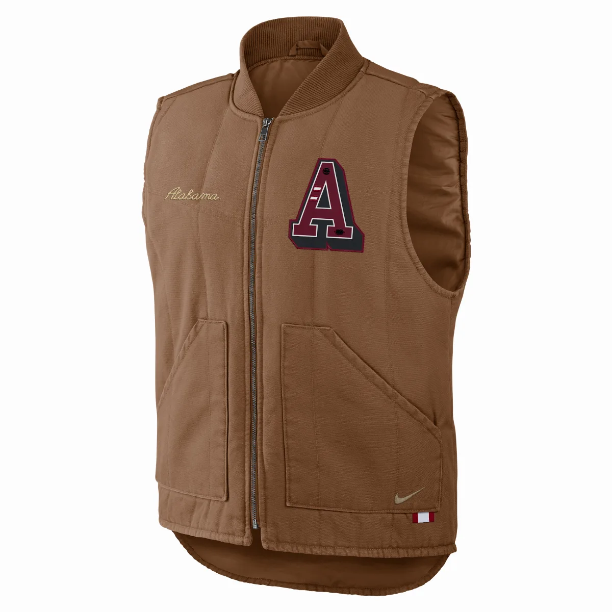 Alabama Academic Padded Full-Zip Vest by Nike
