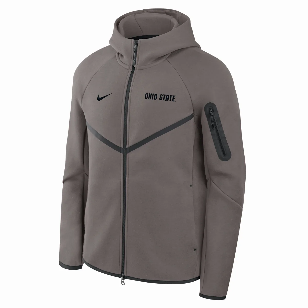 Ohio State Tech Fleece College Full-Zip Hooded Jacket by Nike