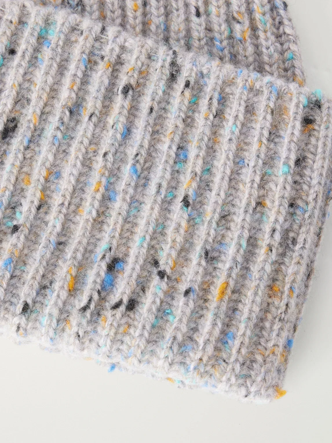 Brennan Ribbed Cashmere Beanie by Begg & Co