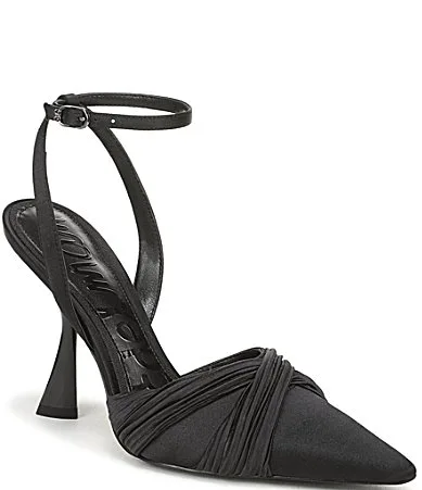 Patrice Pointed Toe Ankle Strap Stiletto Pumps by Sam Edelman