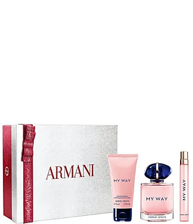 Giorgio Armani My Way Eau De Parfum Holiday 3-Piece Gift Set by Armani