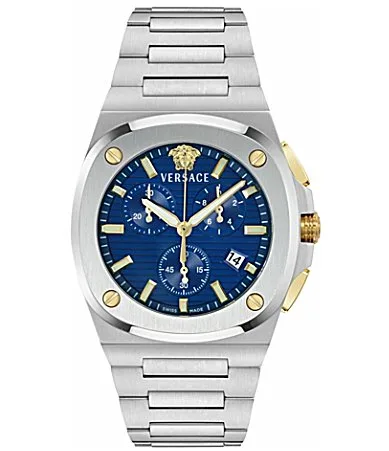 Tolomeo Chronograph Stainless Steel Bracelet Watch