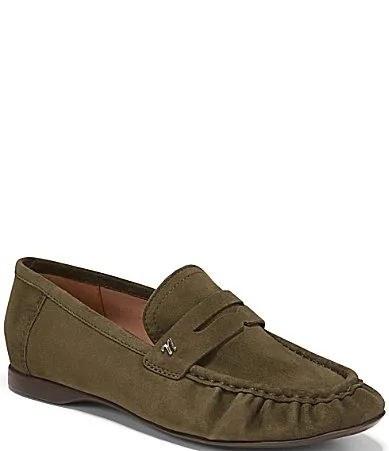 Bloom Suede Penny Loafers by Naturalizer