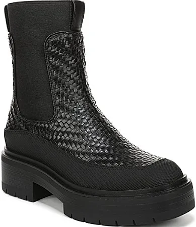 Linn Weave Chelsea Platform Booties by Sam Edelman