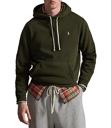 RL Fleece Long Sleeve Hoodie by Polo Ralph Lauren